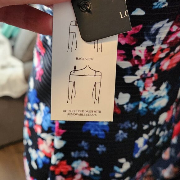 Guess Women's Floral Cocktail Dress - Size 6 - New with Tags - Picture 4 of 5